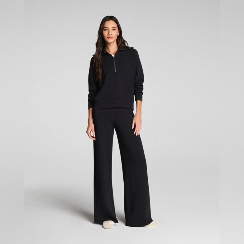 Spanx AirEssentials Wide Leg Pants Black 50239R Small